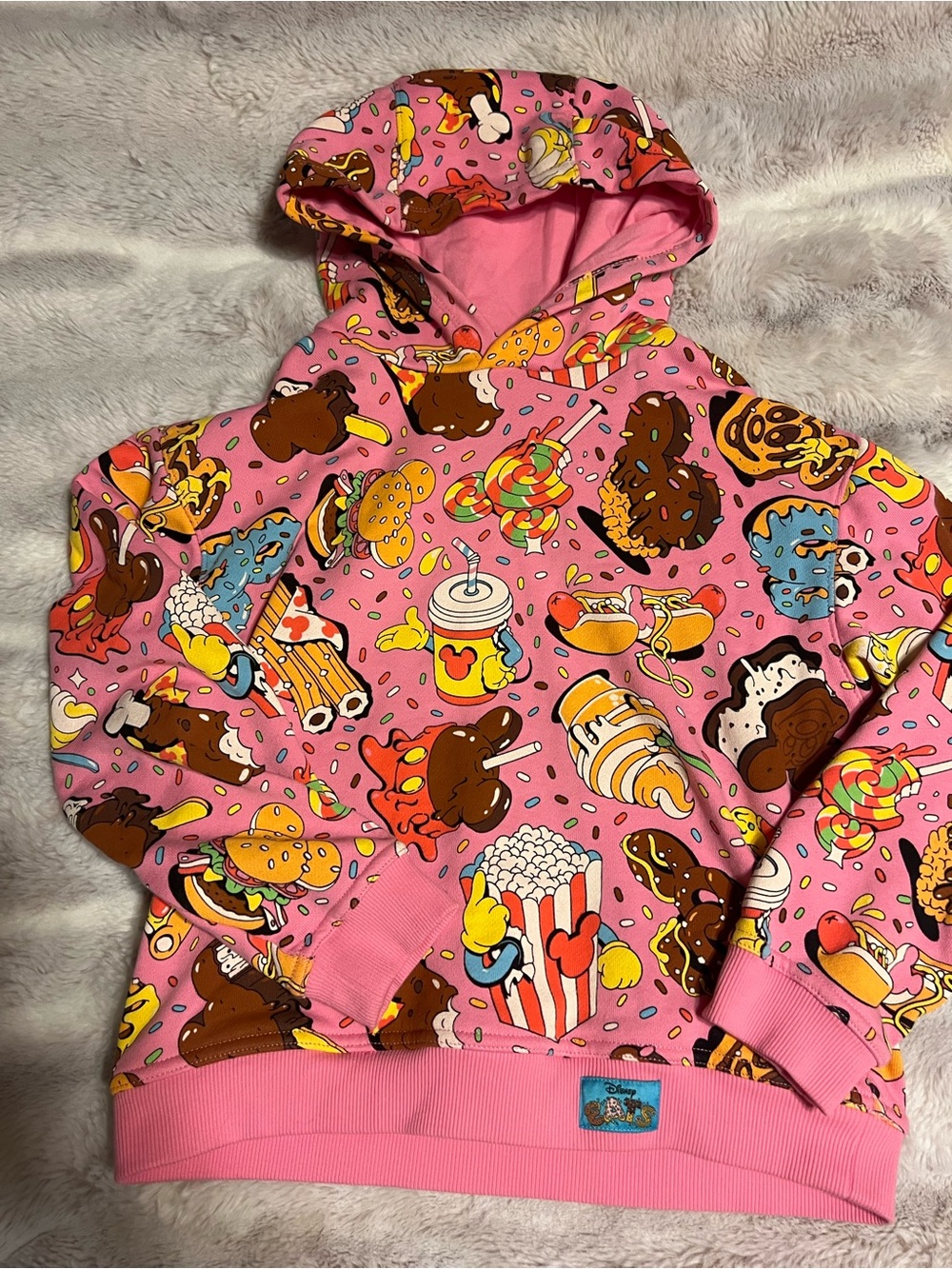 Disney eats hoodie